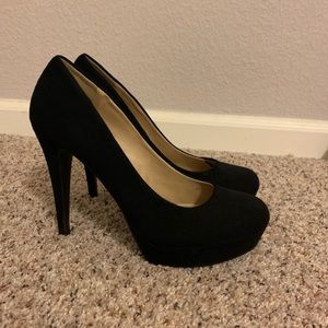 Black high heels
